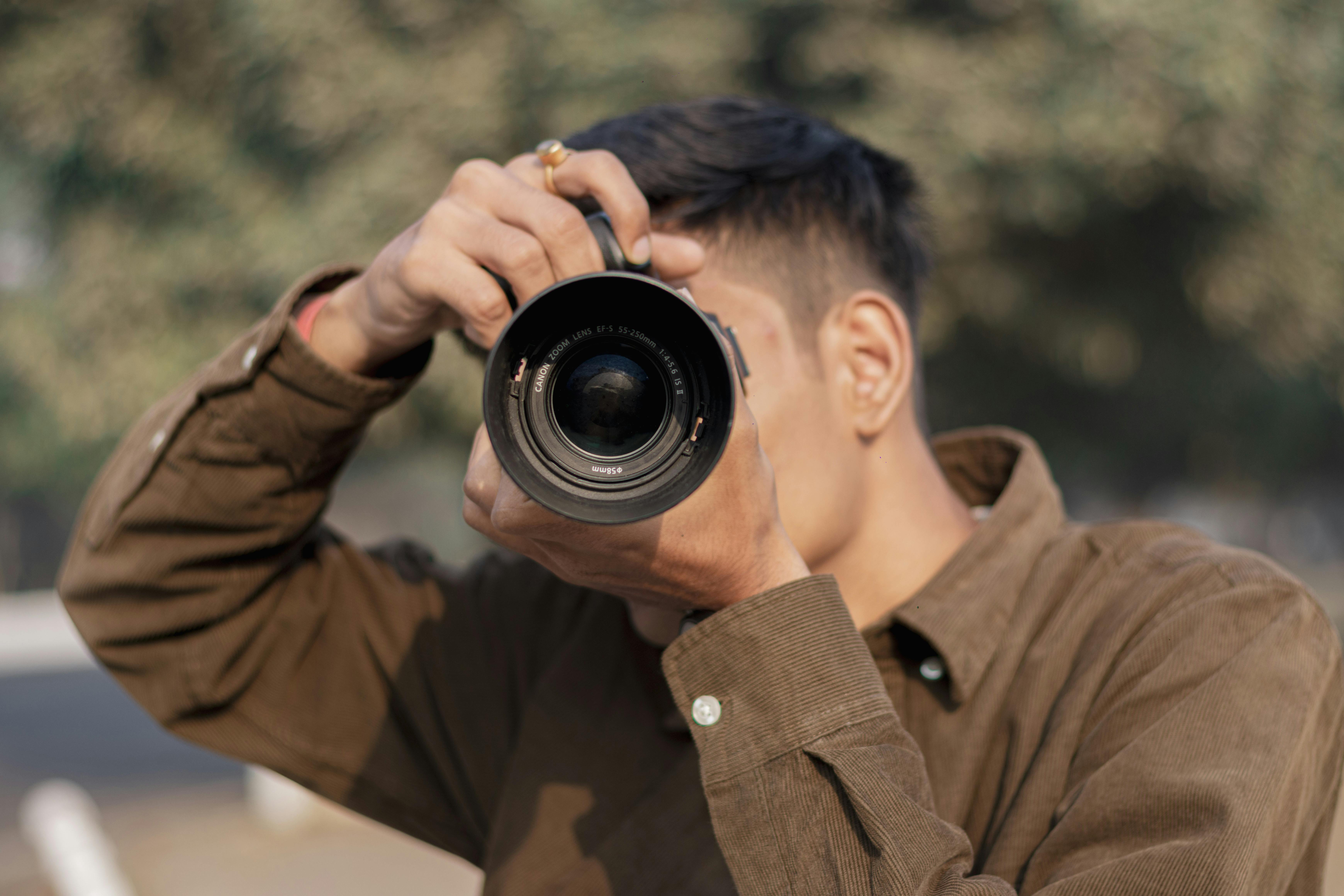 Een fotograaf en het perfecte licht